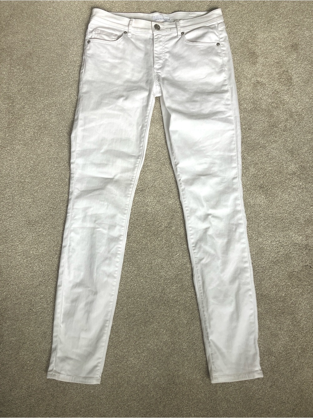 NWOT LOFT White Modern Skinny Jeans - 28/6 Tall